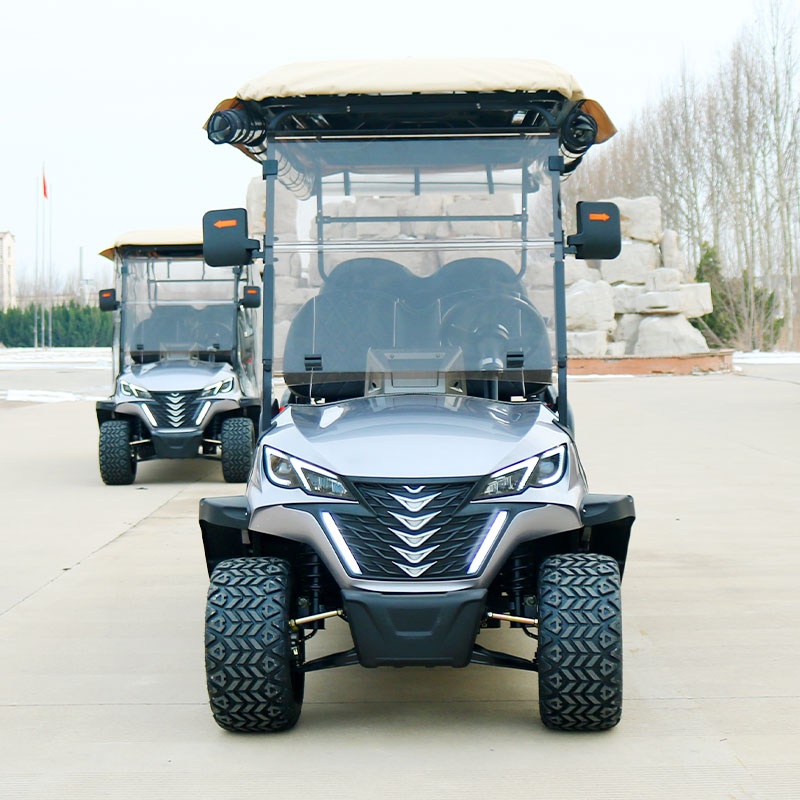 Electric Golf Cart Scooter 8 Seater Mobility Vehicle with Roof for Resort and Personal Use