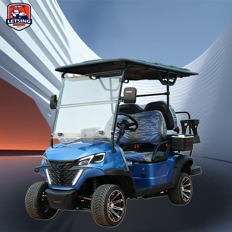 Independent Suspension 4-seater Passenger Electric Sightseeing Golf Cart Multifunctional Vehicle 5KW Motor Lithium Battery