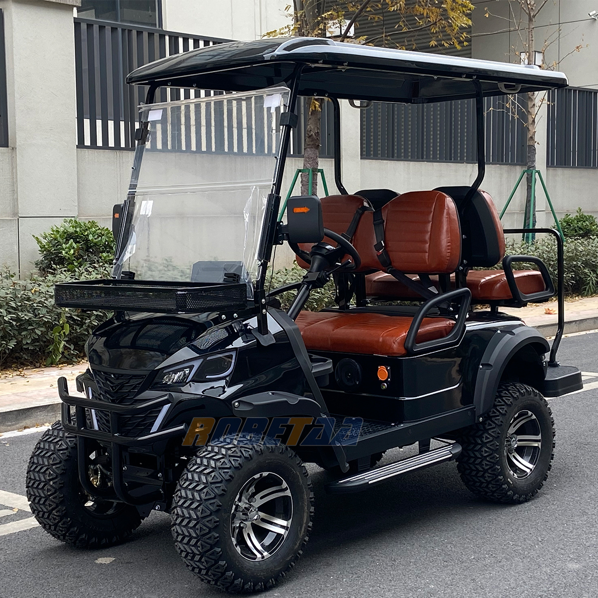 Wholesale 4 Passenger Gasoline Golf Cart Offroad Petrol Golf Carts for Adults Commercial Utv