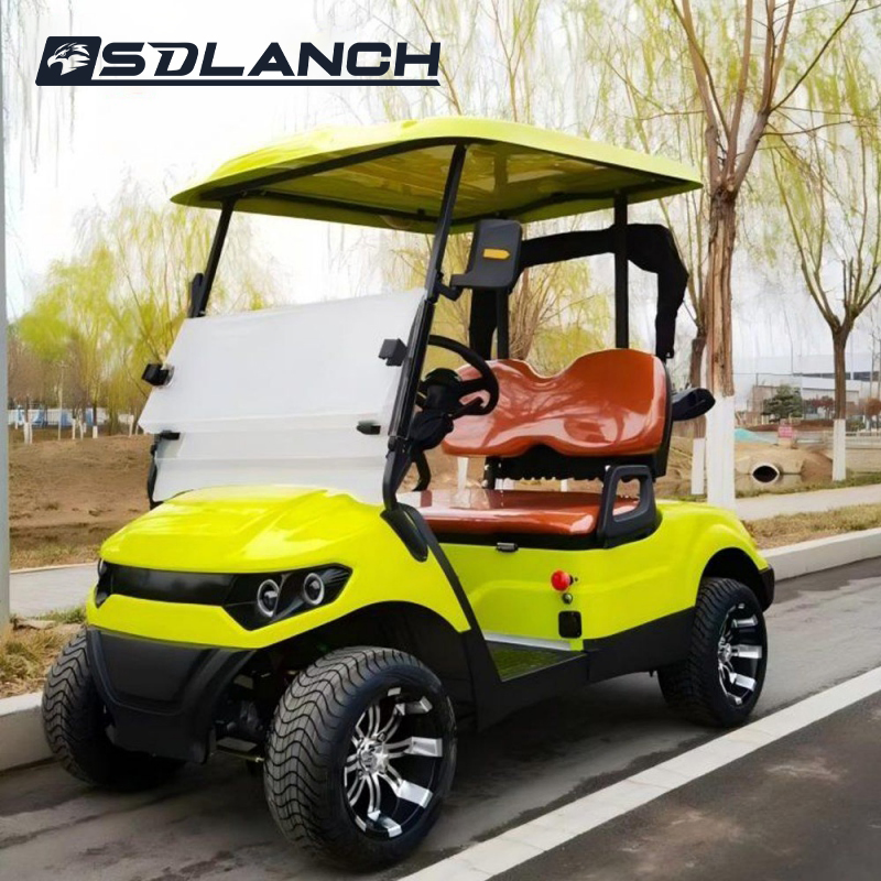 Electric Buggy Car Hunting Club Utility Trolley Course Factory 4 Seat Sightseeing Bus Club Electric Golf Buggy Hunting Cart with CE/EPA