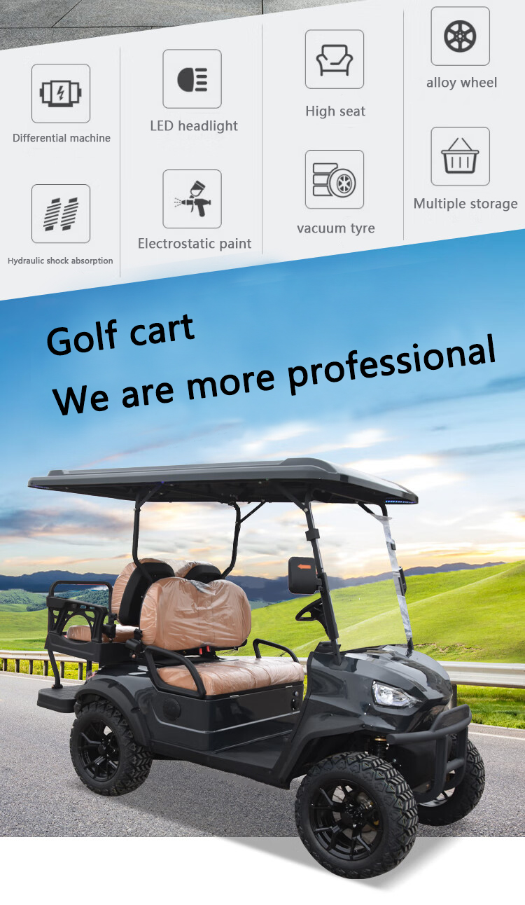 Electric Golf Cart View 2