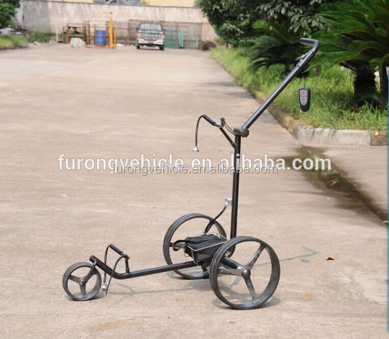 Three Wheel Single Seat Golf Cart Electric Golf Trolly
