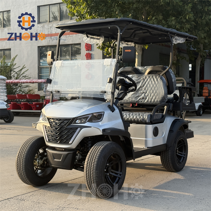 Popular Design, Customizable Electric Golf Cart with Cargo Bed, 2/4/6 Passenger Multi-purpose Electric Golf Cart.