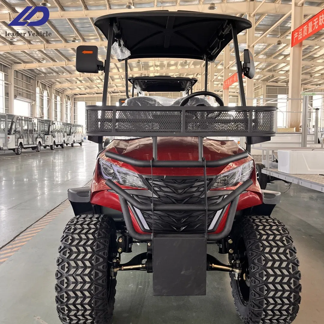 OEM Service Accepted Luxury 4 Seater Buggy Car Electric Golf Cart with Lithium Battery