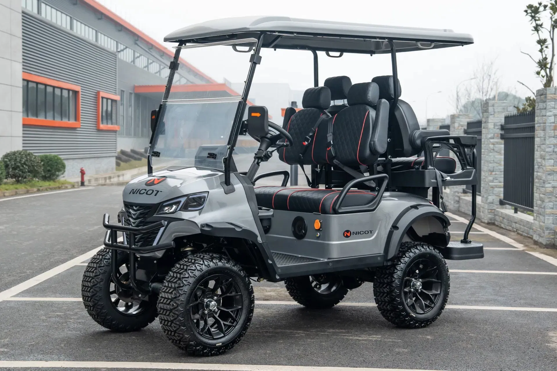 Golf Cart Front View