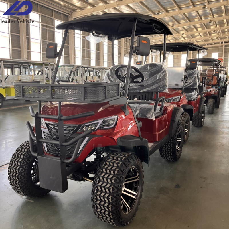 OEM Service Accepted Luxury 4 Seater Buggy Car Electric Golf Cart with Lithium Battery
