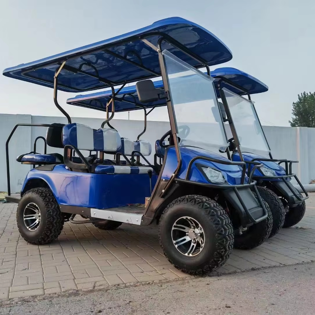 Premium Quality Golf Cart with LED Lights, Comfortable Seating, Suitable for Personal &amp; Commercial Use