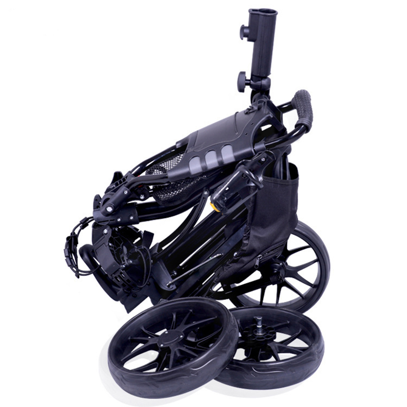 Cheap Custom Portable Moving Golf Trolley Push Cart 4 Wheel Folding Golf Trolley