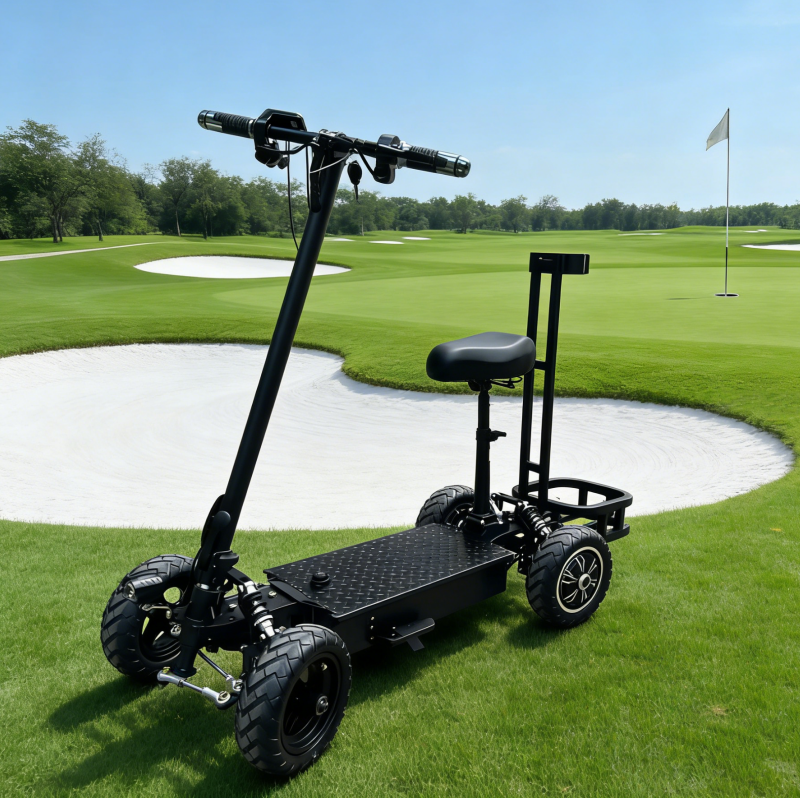 Foldable Portable Lightweight Mini Golf Cart 4-wheel Adult 4 Wheel Mobility Electric Scooter