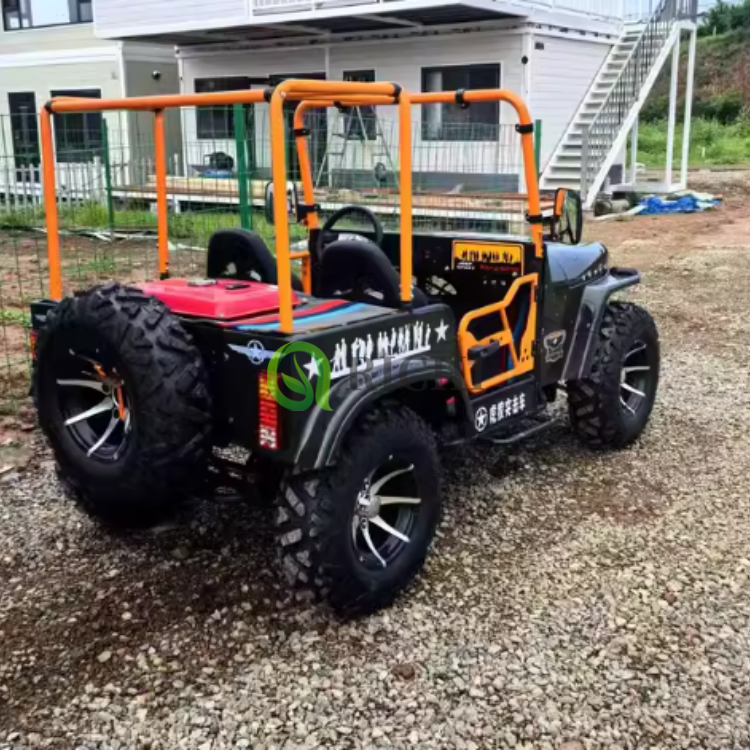 Hot Sale Four Wheeler 4WD 2 /4 Seats Buggy Car 4x4 125cc 150cc 200cc 300cc 350cc 400cc Go Karts Gasoline Golf Carts Jeeps Adults