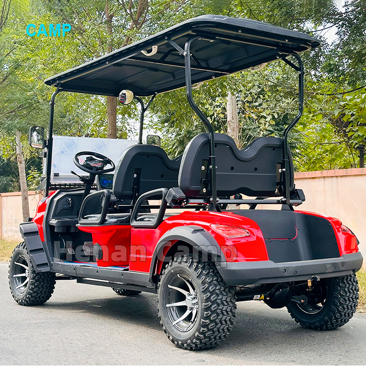 Henan Camp Standard Good Price Club Car Golf Cart Personal 2 4 6 8 Seater Street Legal Golf Cart for Sale