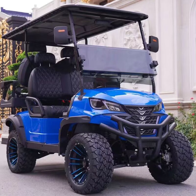 2025 Cheap Price Club Car Lifted 4 Passenger Electric Golf Cart With 4 Seats Hunting Golf Cart