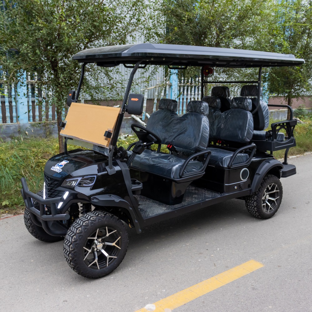 4x4 Seater Off-Road Golf Car Street Legal 72V Electric 2+2 4 Seater Off Road Buggy Lithium Battery Mini Golf Cart