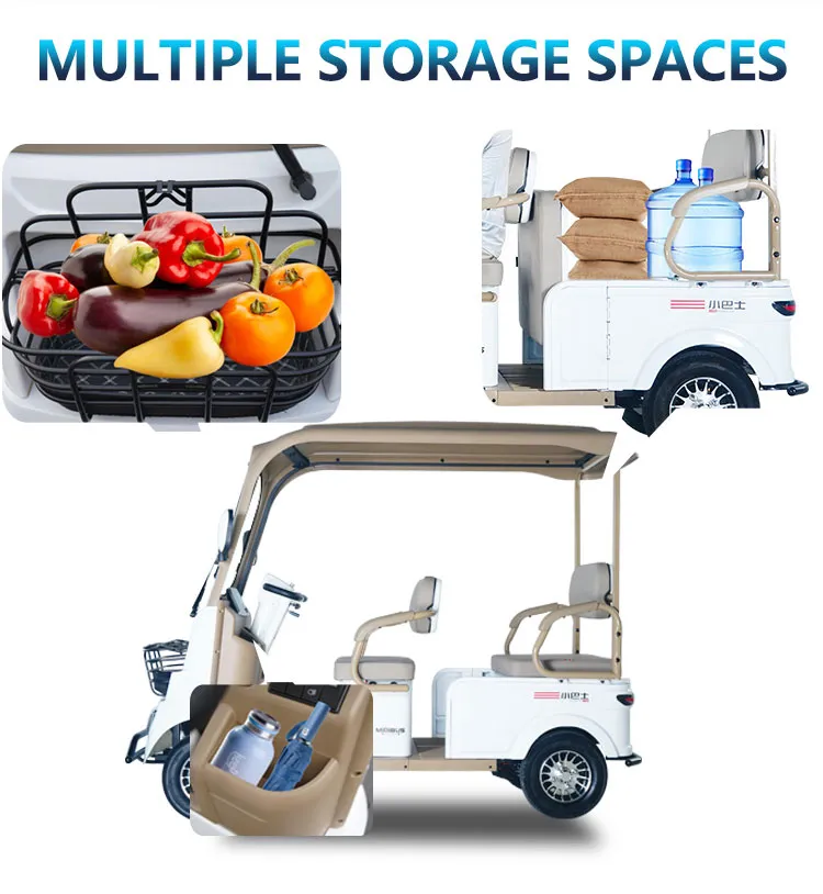 Quiet Operation Electric Drive Park Transportation on-Course Food and Beverage Service Electric Golf Cart