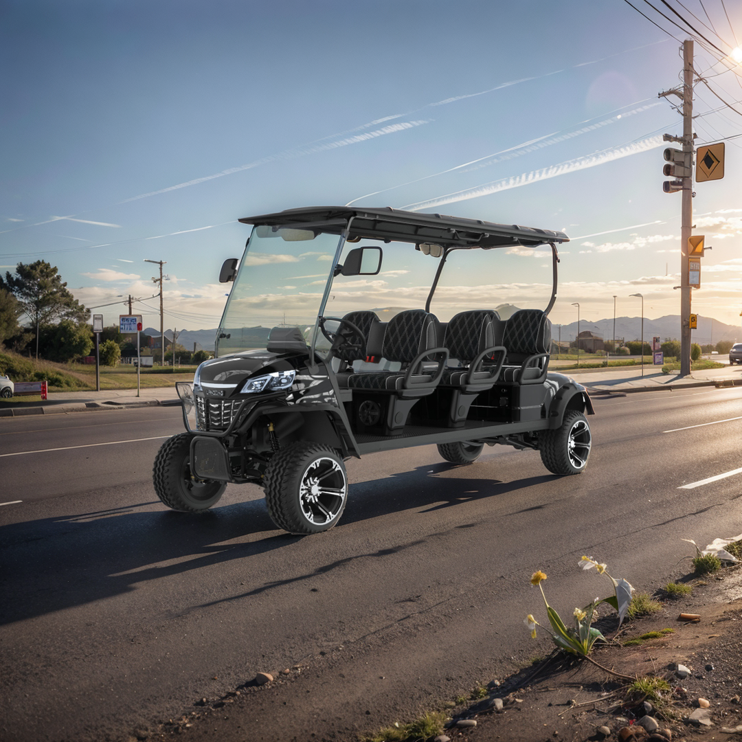 New Design Electric Smart Golf Cart Supply 2/4/6 Passenger Wholesale Price Lithium Battery Electric Golf Cart