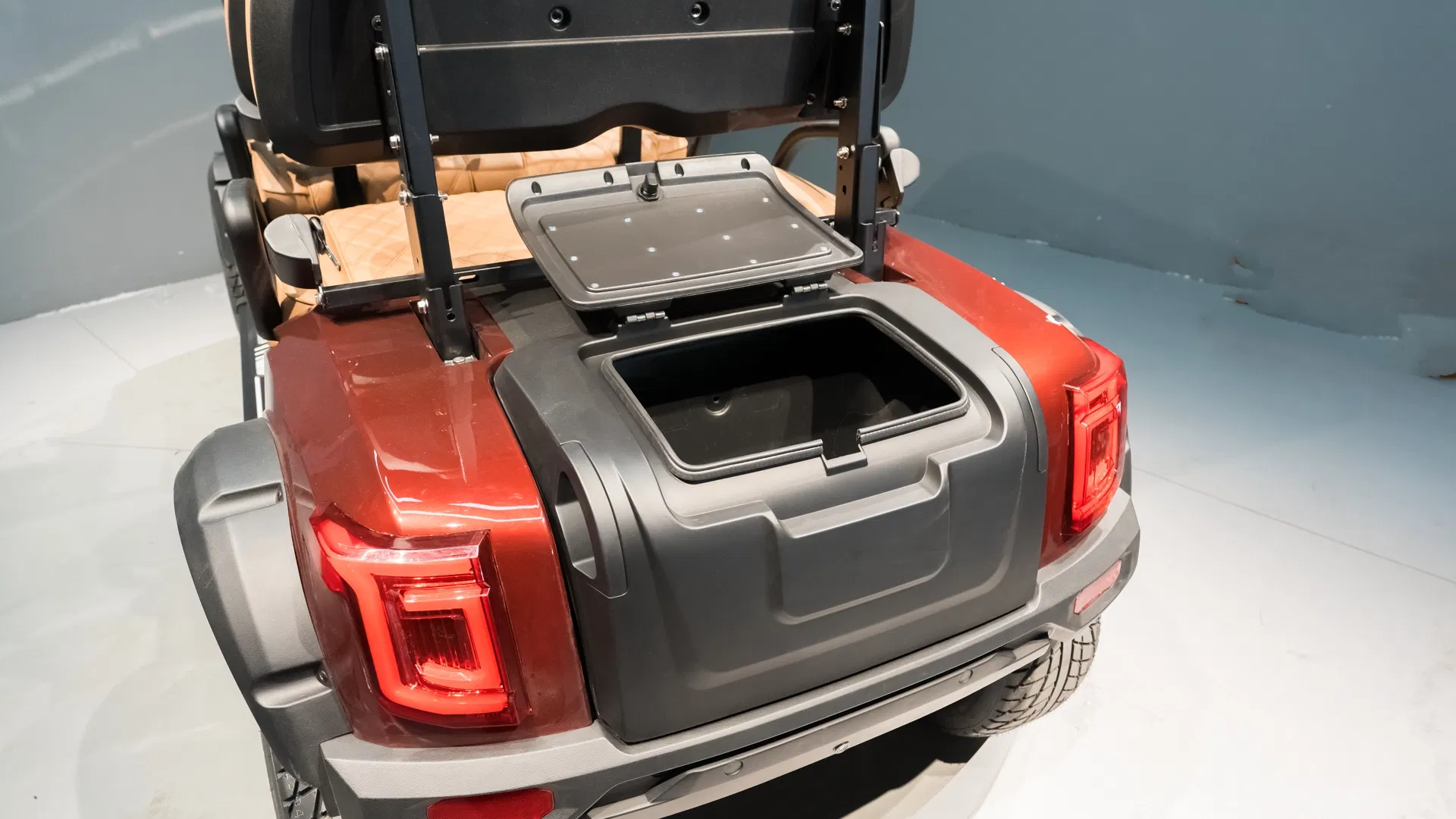 Electric Golf Cart Side View