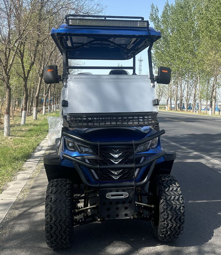 WELIFTRICH Cheap 72V Lithium Battery Lifted 4 Seater Folding Electric Golf Carts for Sale 3