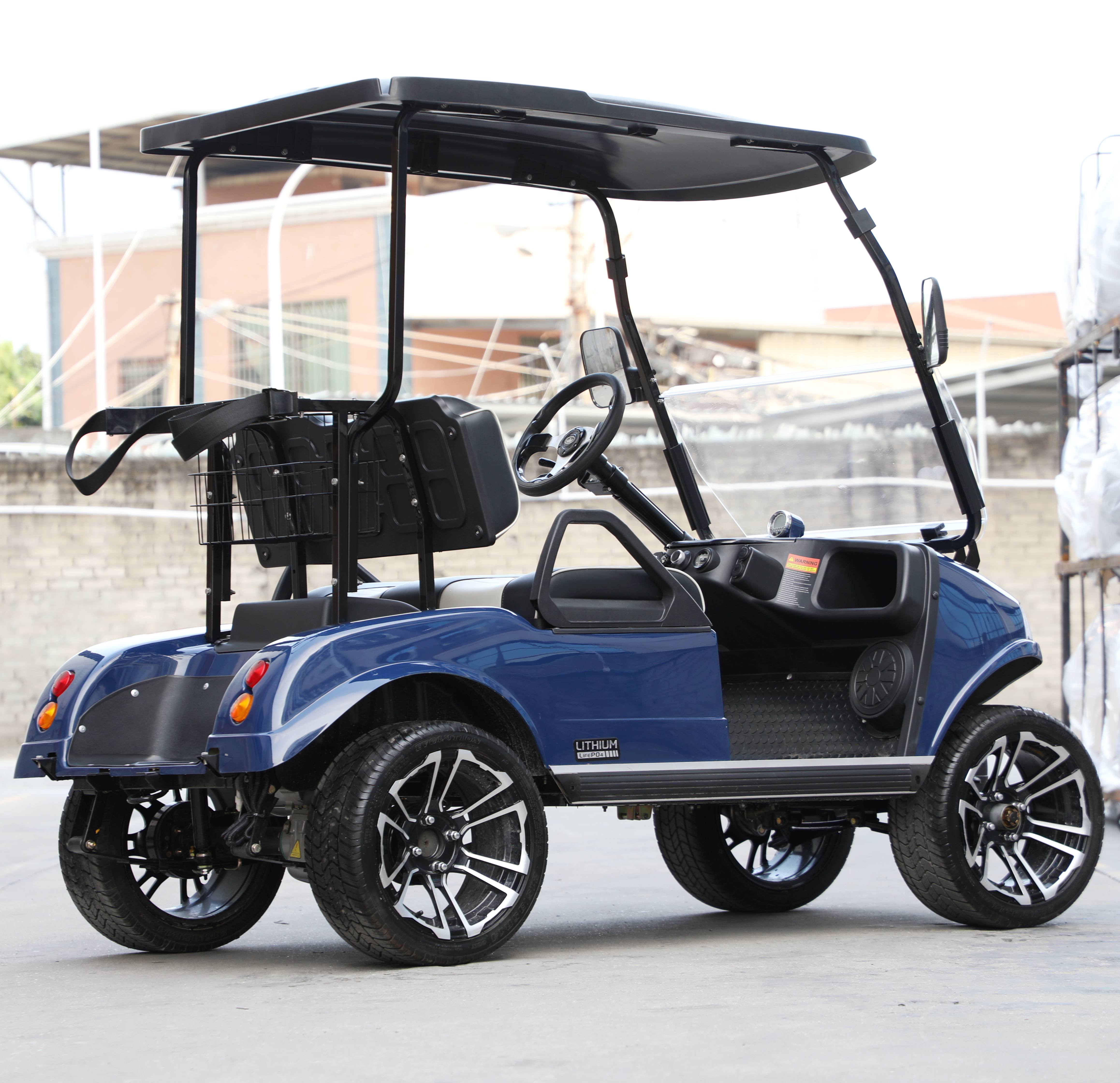 HDK Classic 2 Pro 48V CE Certified Electric Golf Cart 2 Seater for Golf Course and Resort