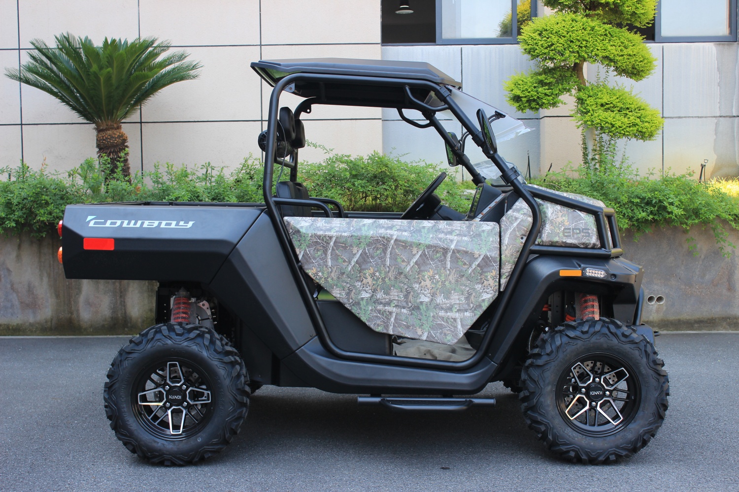 Electric UTV Side View