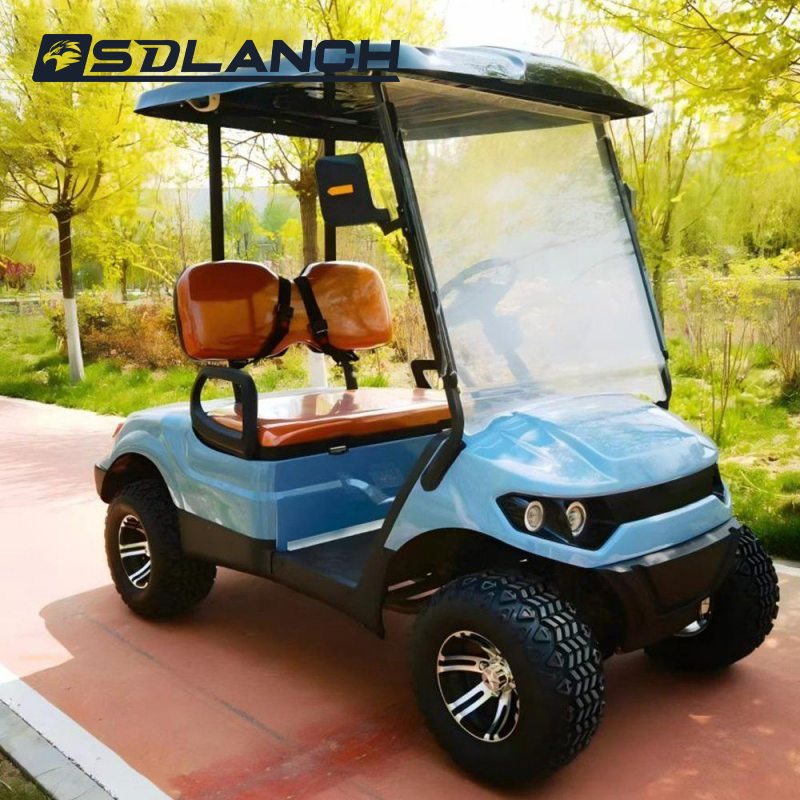 Electric Buggy Car Hunting Club Utility Trolley Course Factory 4 Seat Sightseeing Bus Club Electric Golf Buggy Hunting Cart with CE/EPA