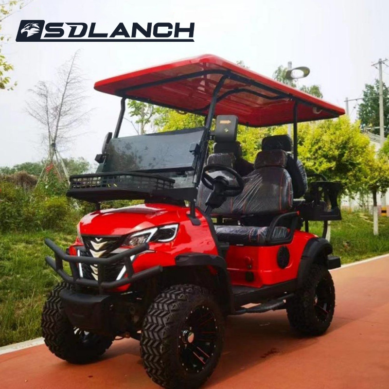 Electric Buggy Car Hunting Club Utility Trolley Course New Arriveal Exclusive Partner New Design Factory 2 Seat Sightseeing Bus Club Golf Buggy Hunting Cart