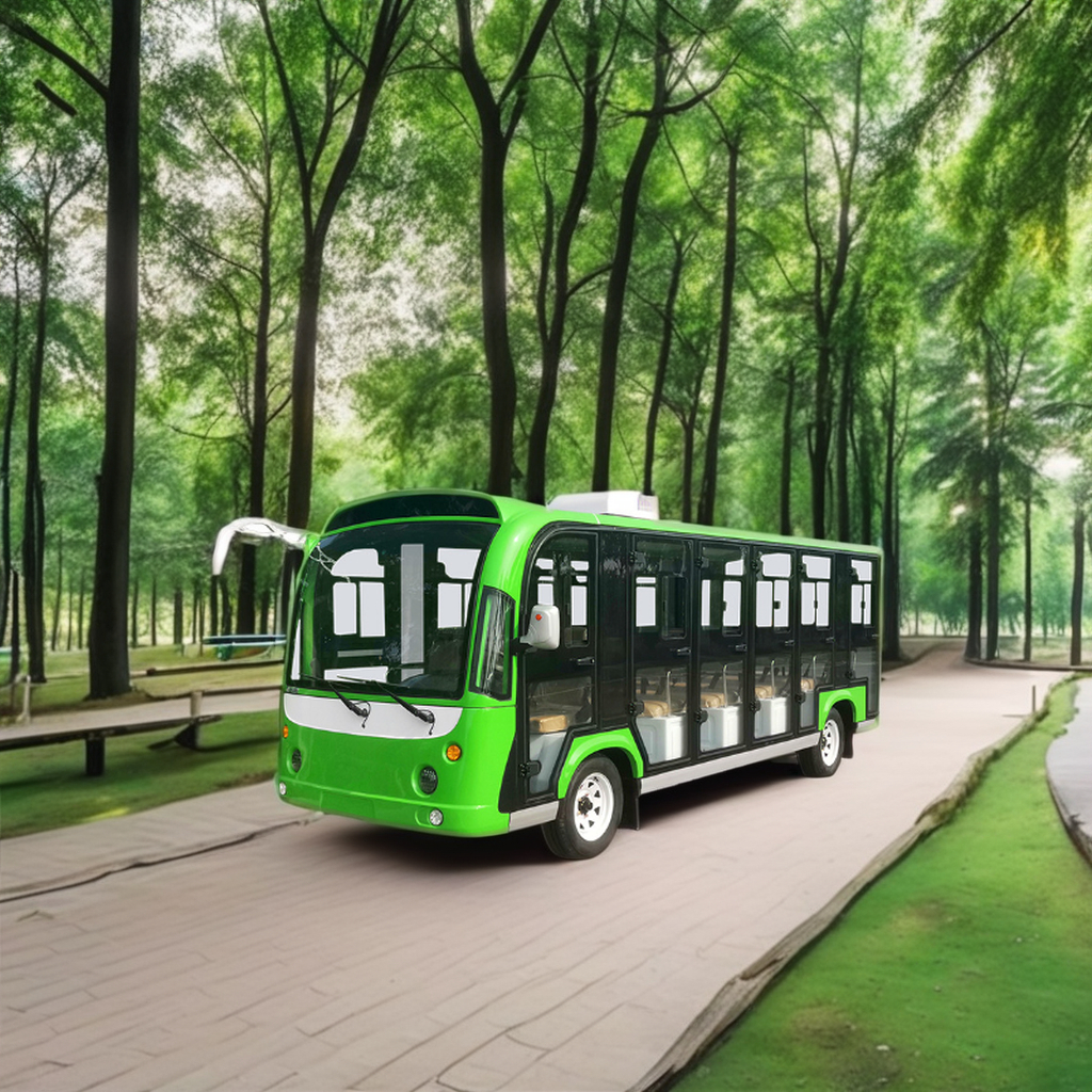 Battery Powered 8 Seat 14 Seater Passenger City Vehicle Tourist Electric Sightseeing Car