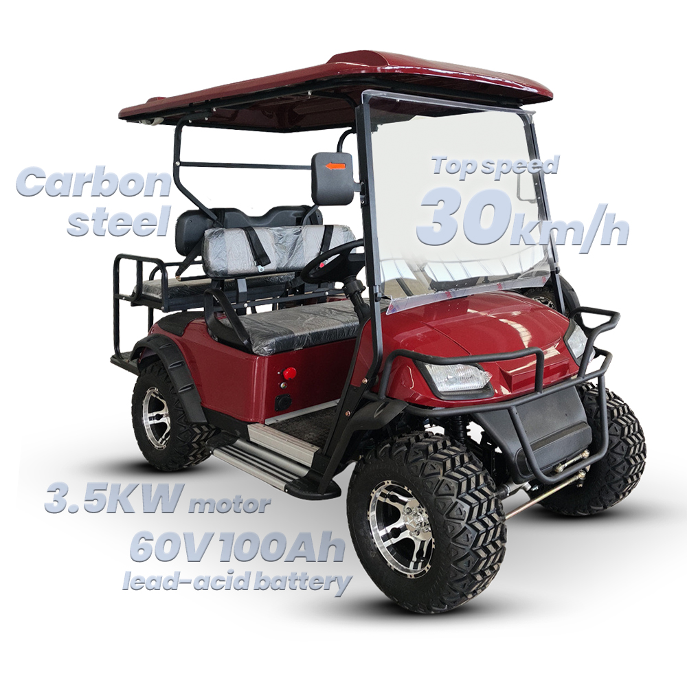 Golf Cart Street Legal New Hot Sale Farm Utility Lead-acid 4 Seater 3.5kW Kandi Golf Cart Carro De Golf