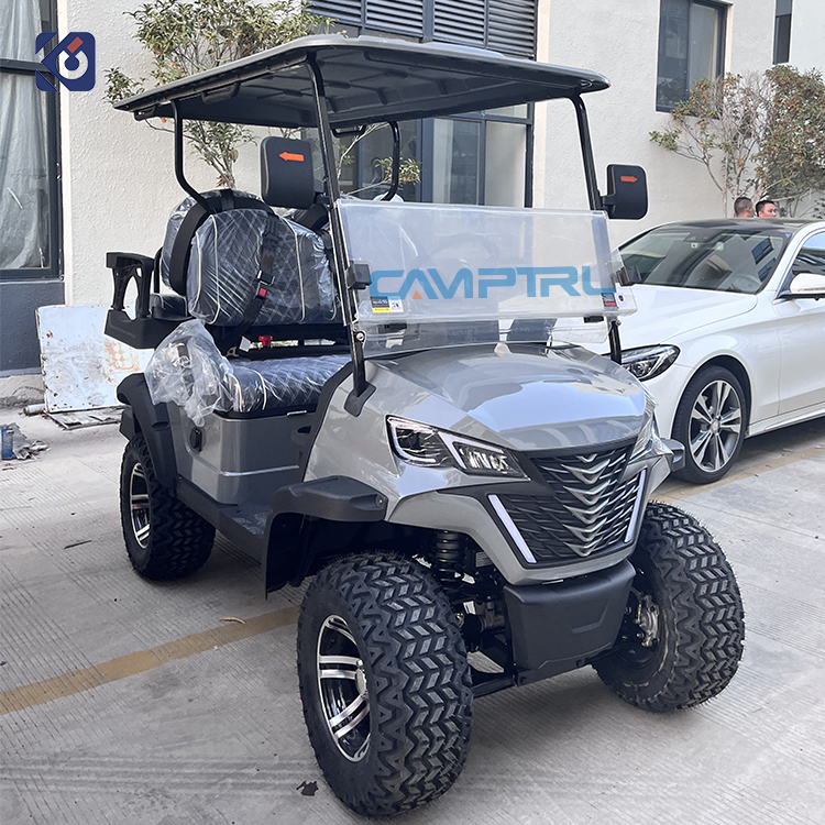 Camp Promotional 72v Golf Cart 4 Seater Electric Lithium Or Gas Powered Golf Buggy Cart Mini Club Car