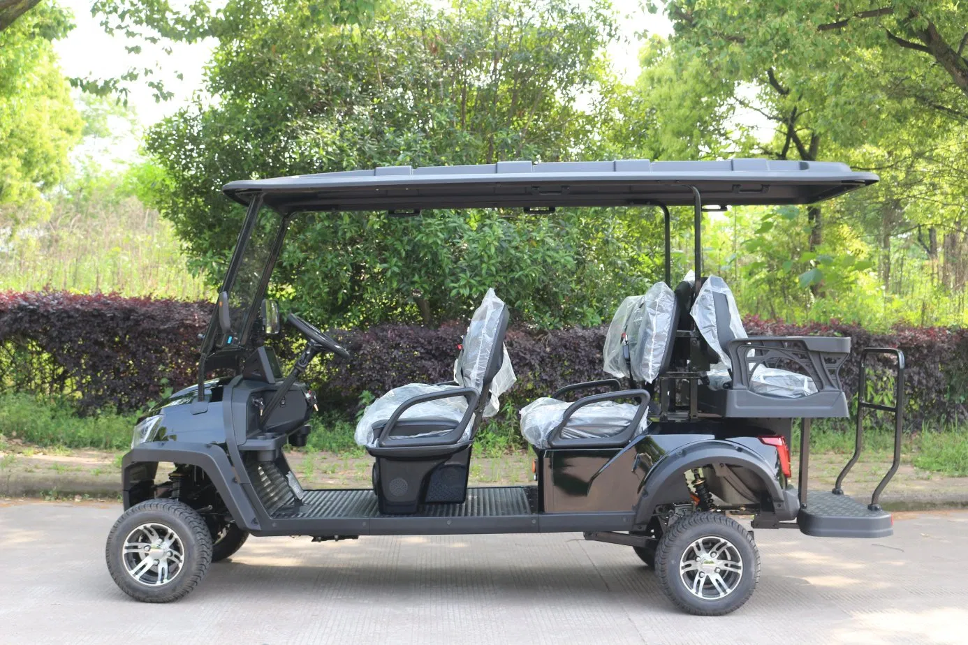 New 4 Seat Adults Beach Motorcycle Buggy for Sale Luxury 48V Hdk Evolution Electric Golf Cart