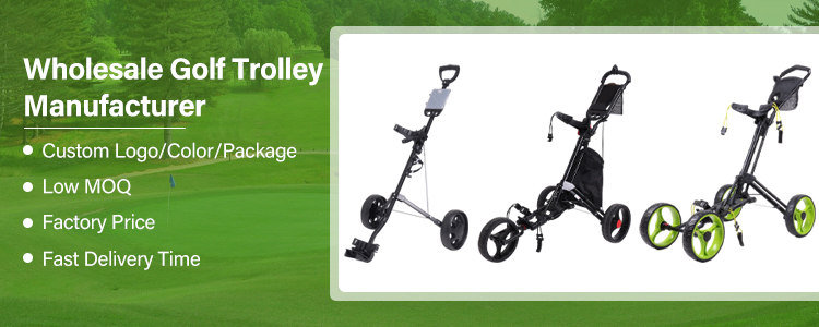 Golf Bag Cart Banner