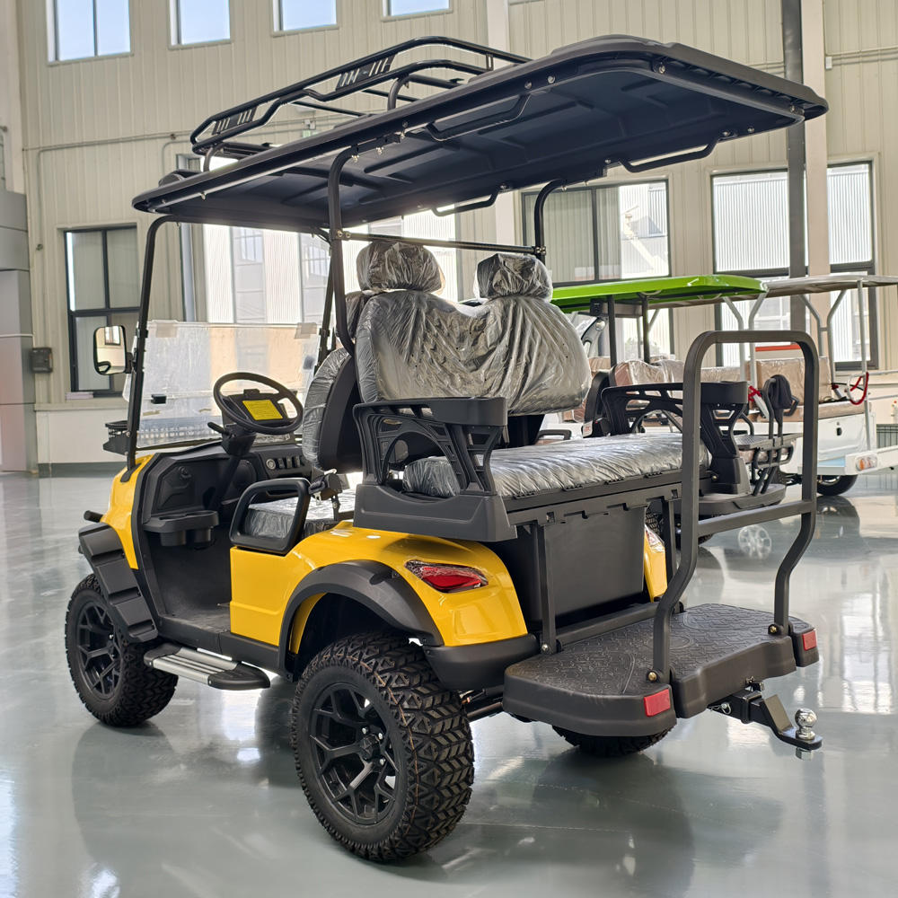 SEEWORLD Wholesale Hot Selling Smart Urban Mini New Energy 4KW AC Motor 70-90km Range 4 Wheel Club Electric Golf Cart for Sale