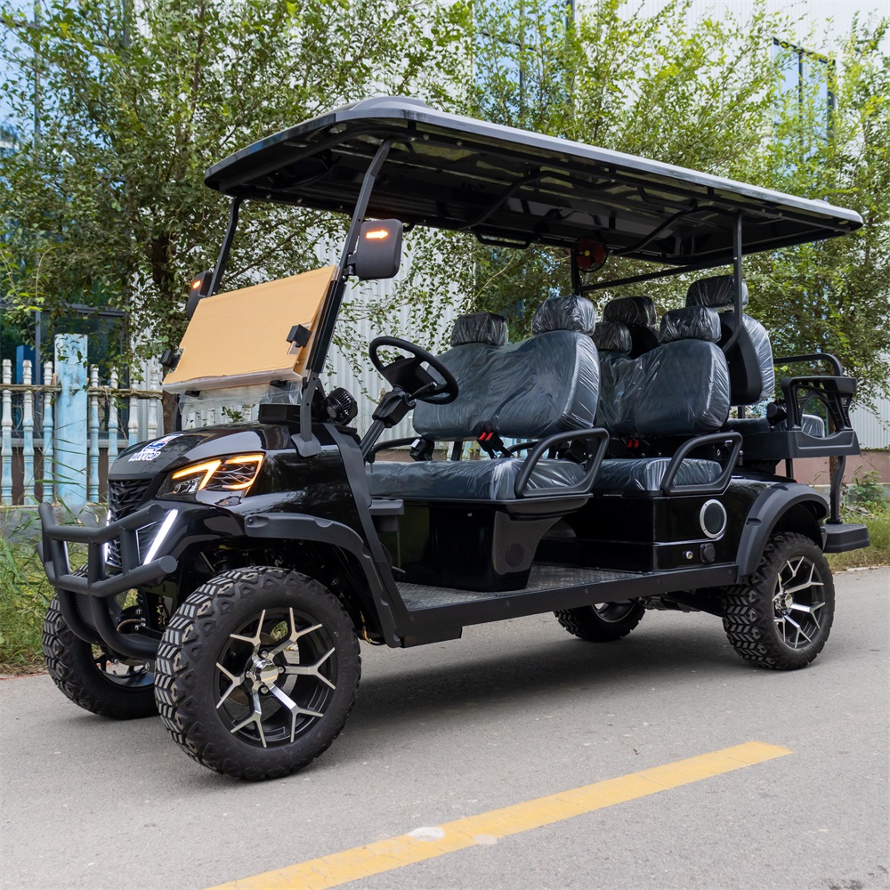 4x4 Seater Off-Road Golf Car Street Legal 72V Electric 2+2 4 Seater Off Road Buggy Lithium Battery Mini Golf Cart