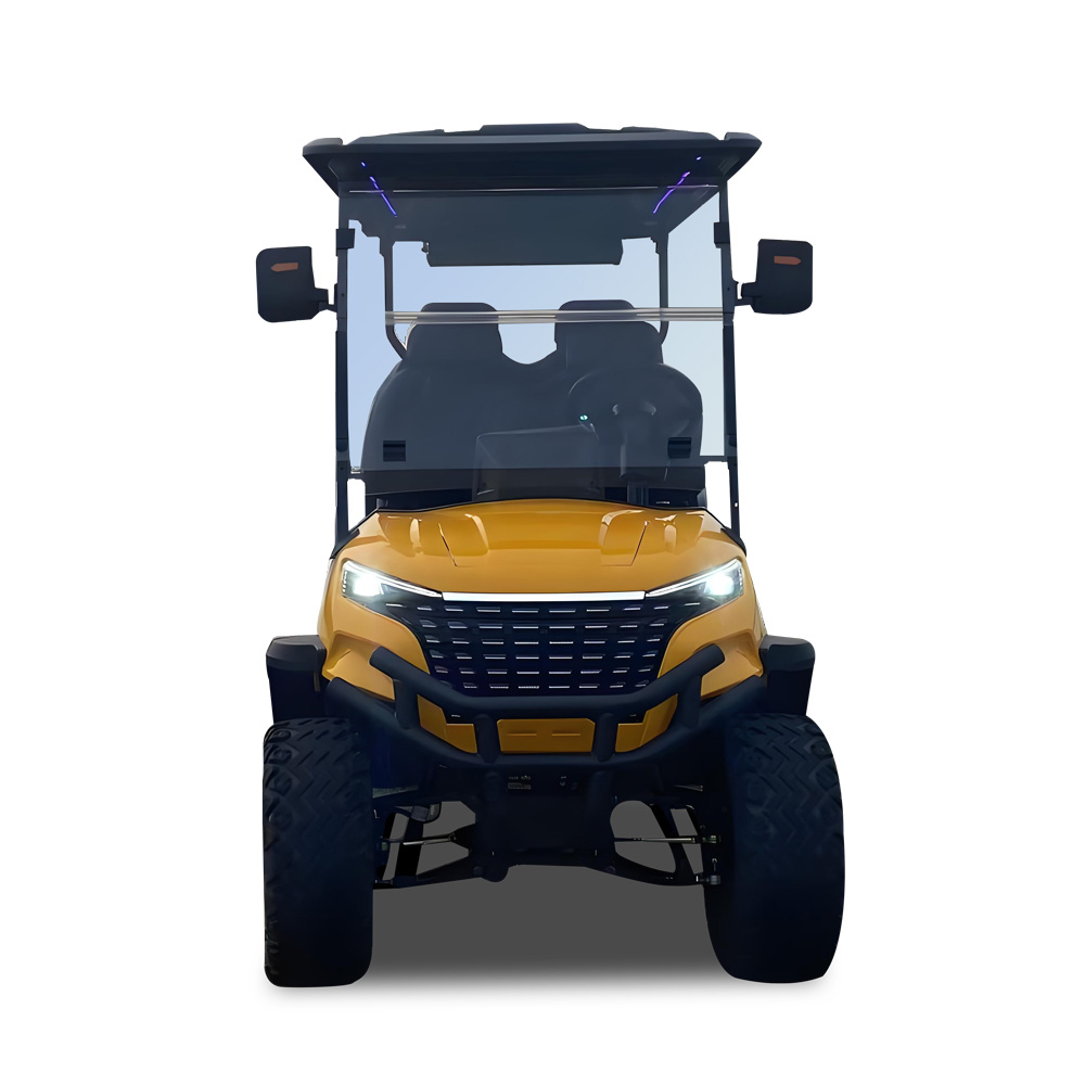 Multipurpose 4+2 Passenger Utility Golf Cart Electric Vehicle High Ground Clearance Golf Cart Multimedia Touch Screen Golf Cart
