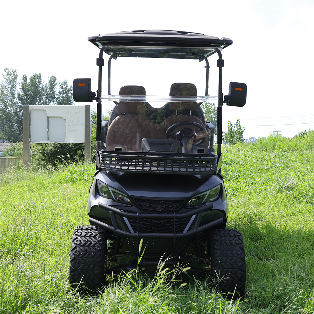 Wholesale 4 Seater Hunting Electric Utility Off-Road Lifted Golf Cart with 4KW AC Motor and 70-90km Range for Sale