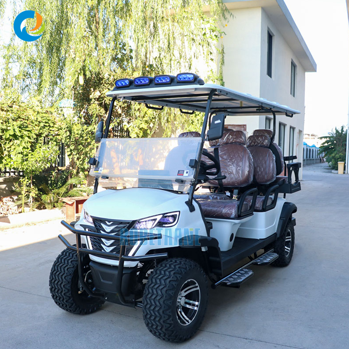 Robetaa New Electric 6 Seater Golf Cart Power Direct Manufacturer Sales Excellent Quality for Personal Use Resale