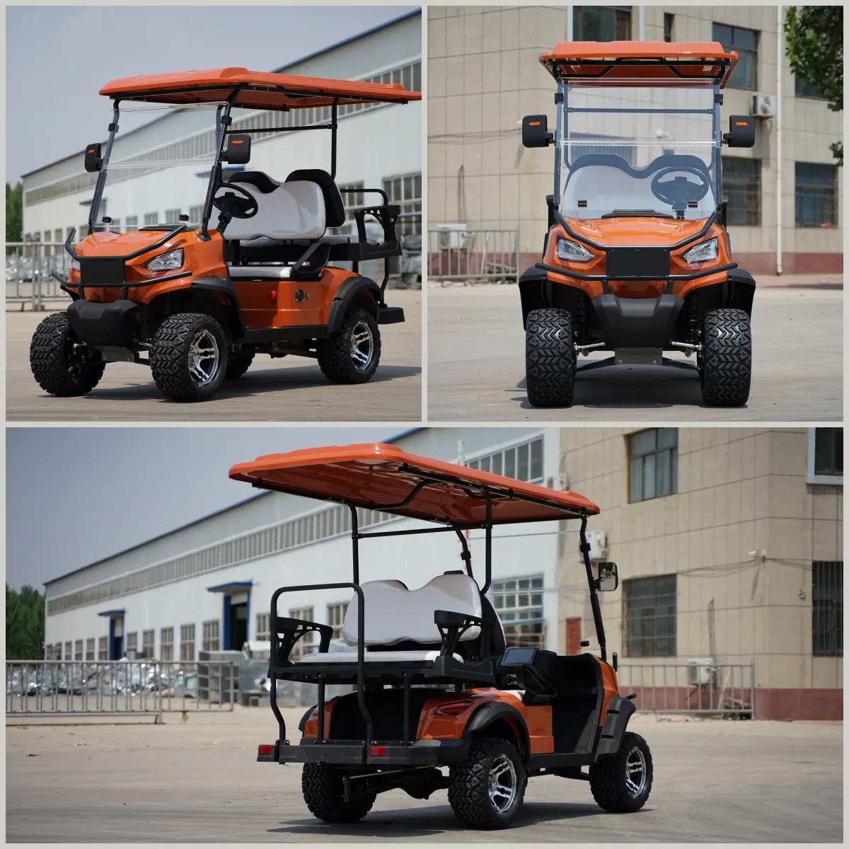 Stylish Lifted Golf Carts: 6-Seater Electric Luxury Ride