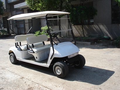 CE ISO Approved 4 Wheel Electric Golf Buggy Luxury 2+2 Seater Utility Vehicle Electric Golf Cart for Resort