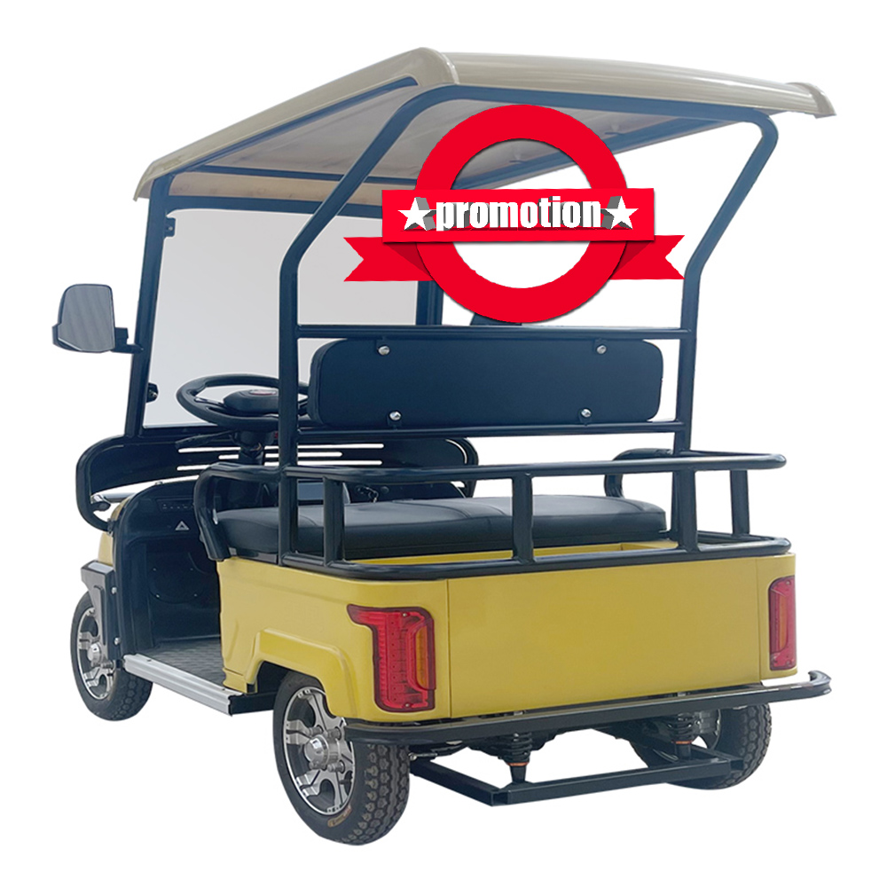 48V Electric Golf Cart 1-2 Seater Street Legal Adult Car 800W Motor 30-50km/h Speed 50-70km Range 500kg Payload EEC Certified