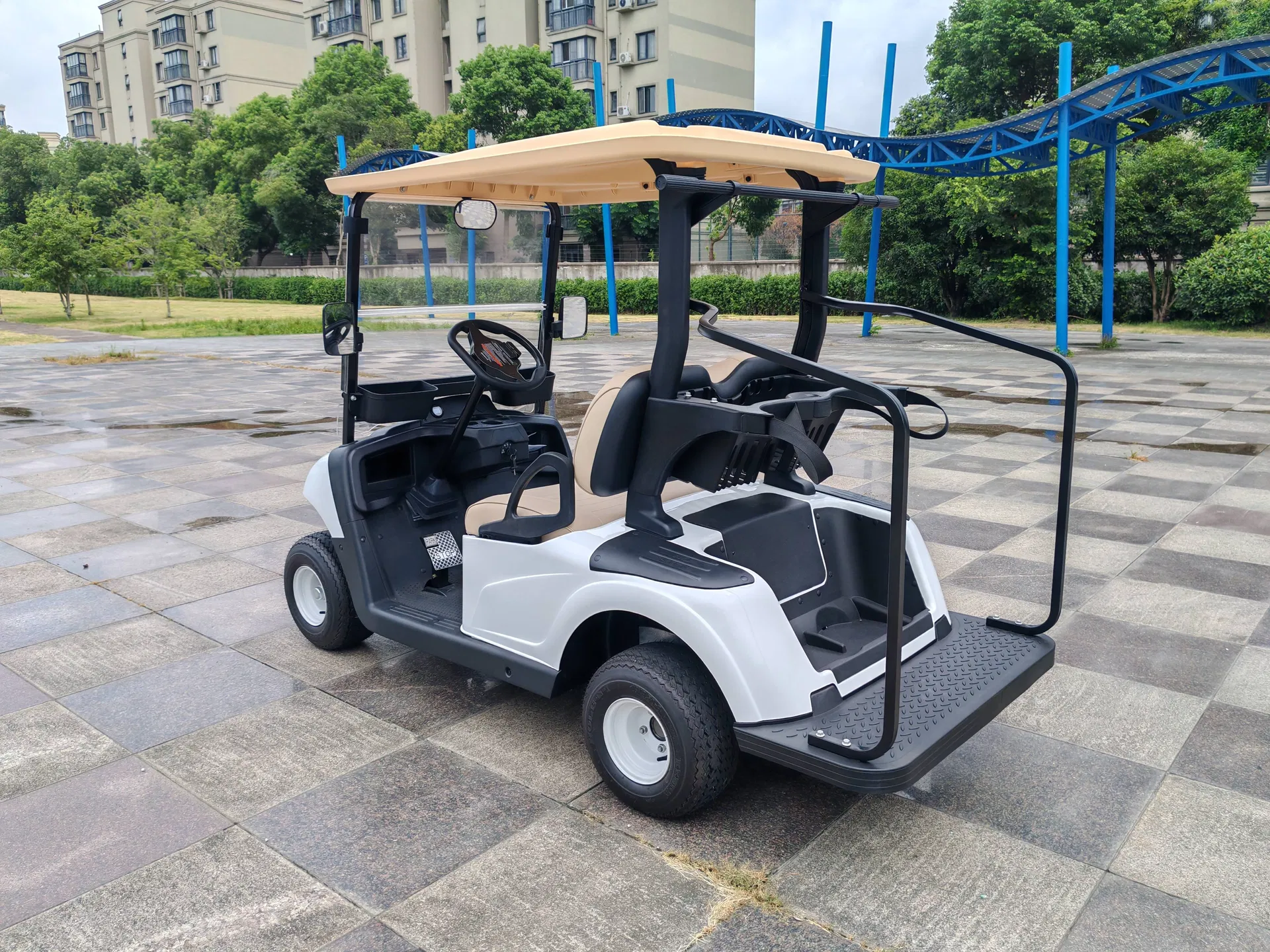 Golf Cart Side View