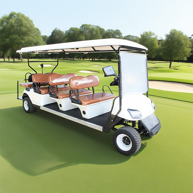Factory Direct Price Battery 8 Seats Luxury Electric Sightseeing Car Golf Cart Club Car