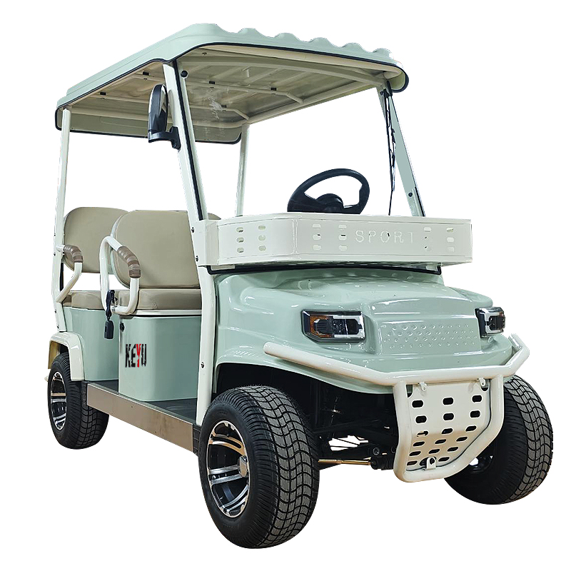 Off-Road Mini Four-Wheel Electric Golf Carts 48V Battery 4 Seater 30-50km/h 90km Range 20% Grade Disc Brakes Inbol Motor CE/DOT
