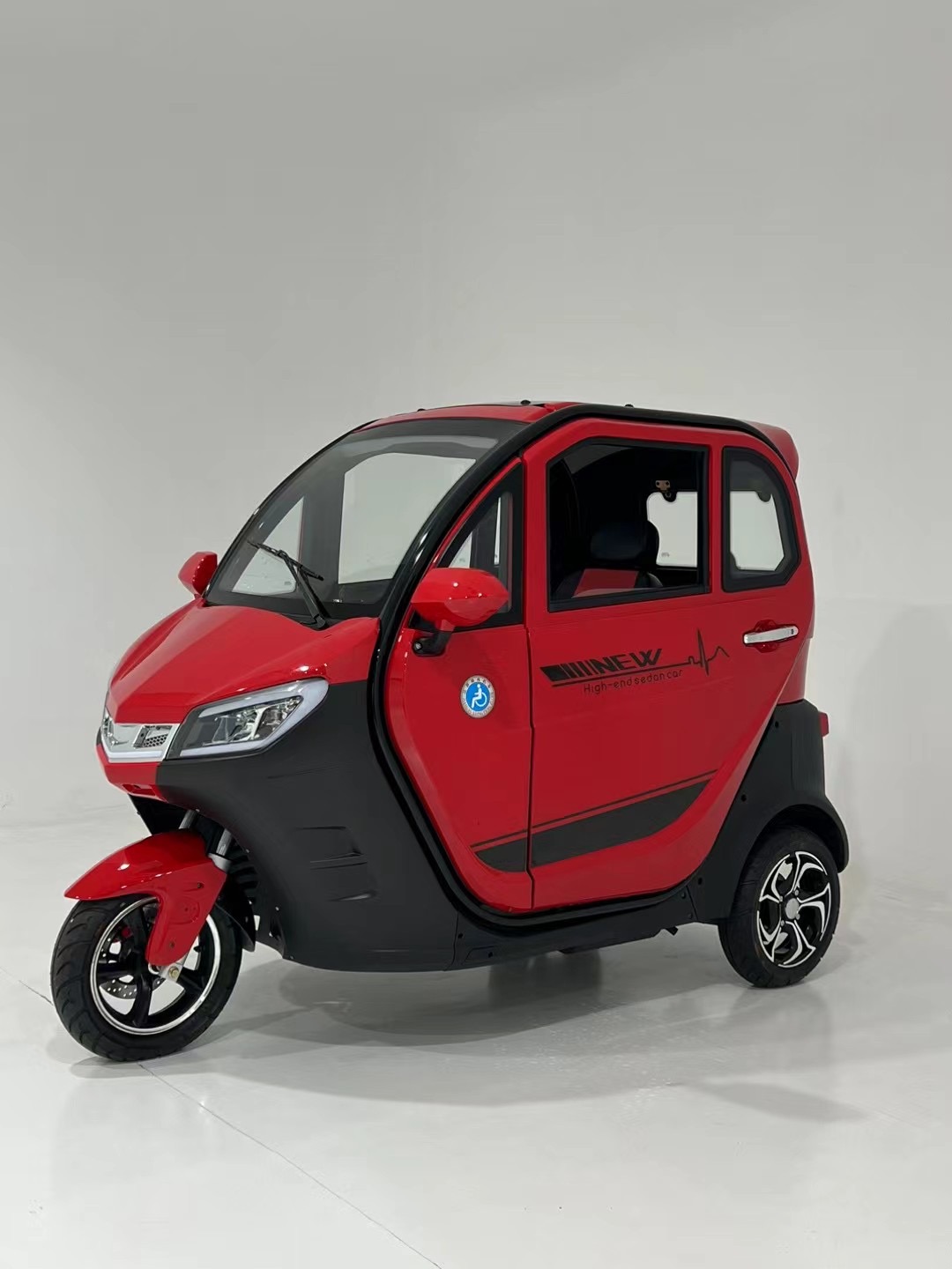 Electric vehicle rear view