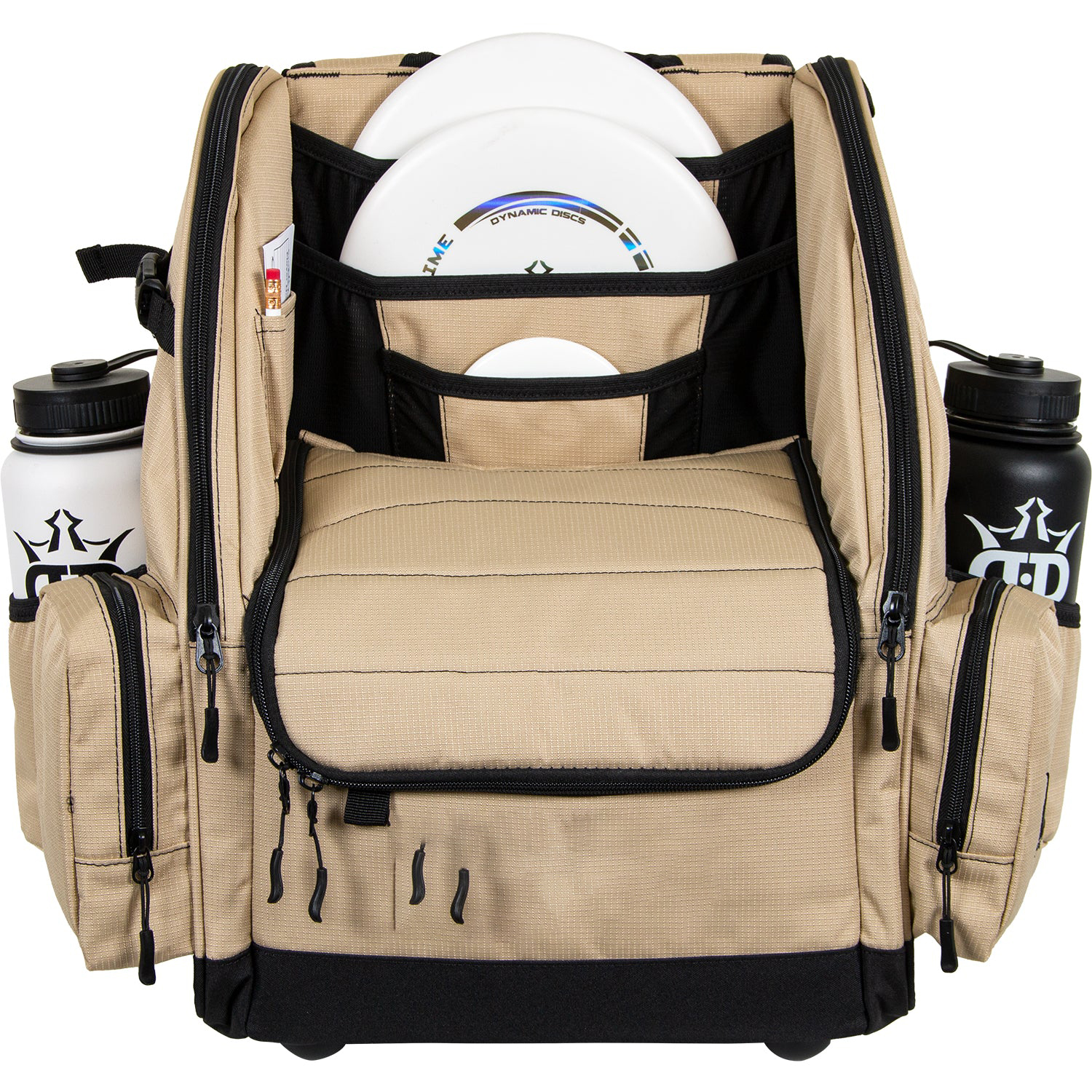 Free Sample Wholesale Custom Logo Nylon Disc Golf Bag Basket and Accessories Fits Most Disc Golf Carts