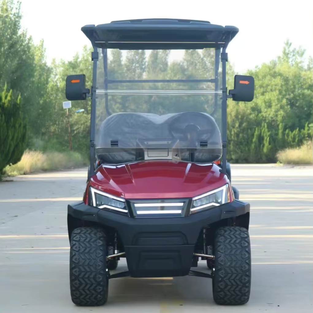 Luxury Chinese Electric 4 Seater Golf Cart with Luxury Seats for Golf Course and Use