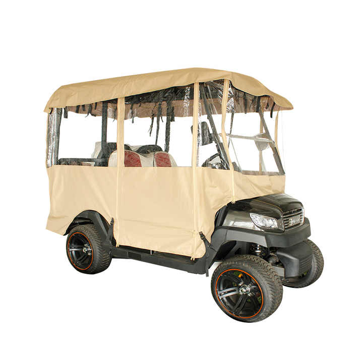Golf Cart Accessories Golf Cart Driving Waterproof Enclosure Golf Cart Rain Weather Cover