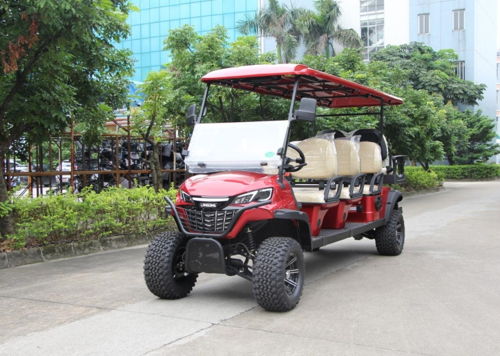 Luxury Functional Electric Utility Vehicle Golf Cart 8 Seater Golf Cart