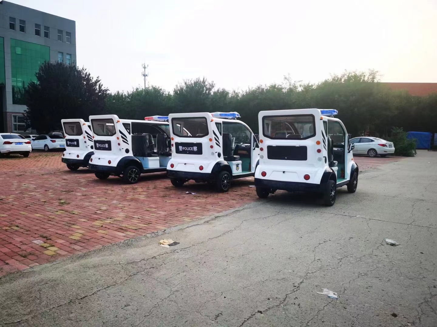 WELIFTRICH Electric Golf Cart with Door or No Door Warning Light 60V Battery 3-4 Seats