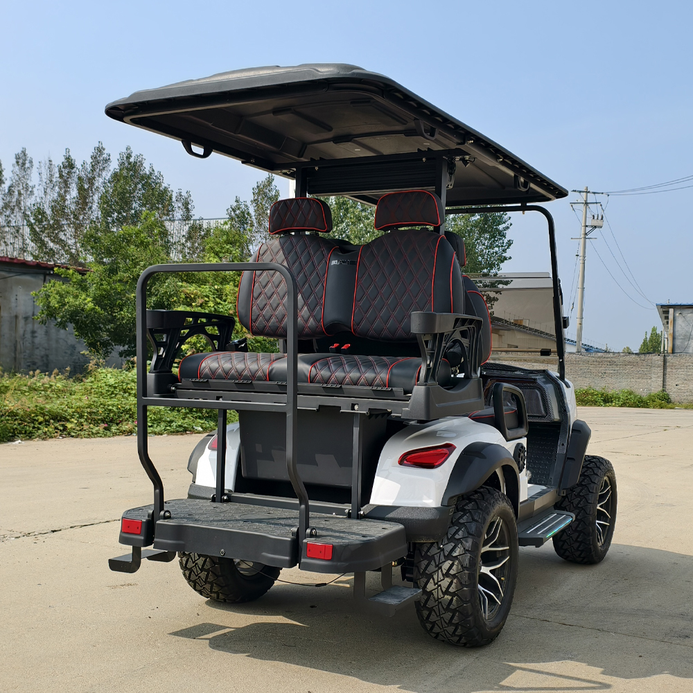 SEEWORLD CE Certified New Energy Mini 4 Seats Electric Golf Cart with 48V 150Ah Battery 30-50Km/h Speed Hot Sale in Egypt