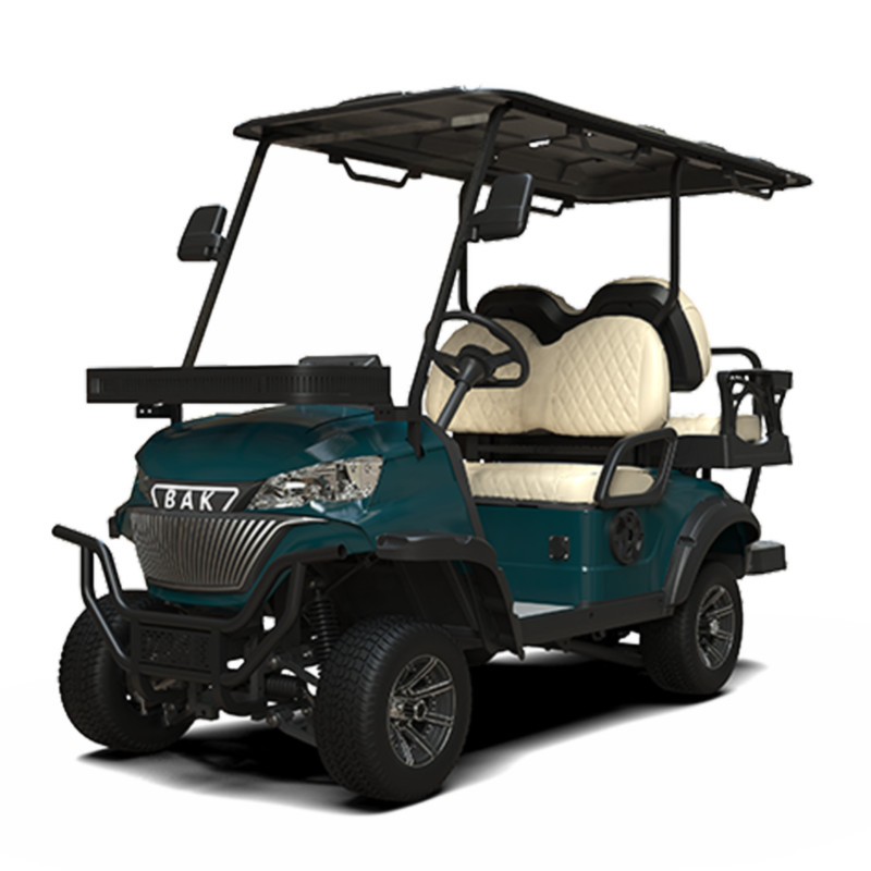 Factory Price Street Legal Club Car Personal 4 Seater Road Hunting Electric Golf Cart 5KW Steel BAK Lithium Battery 30-50km/h