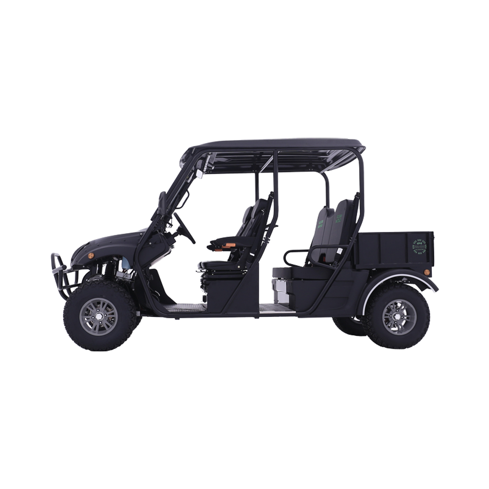 Cheap High Quality Automatic Off-road Vehicle 4 Seat Switchable 2WD/4WD Electric UTV Golf Cart for Adults